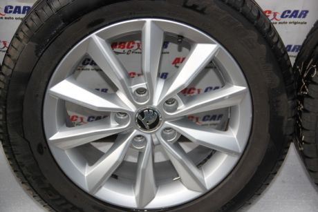 Set jante aliaj R16 Skoda Octavia 3 (5E3) 2013-2019 5E0601025AD