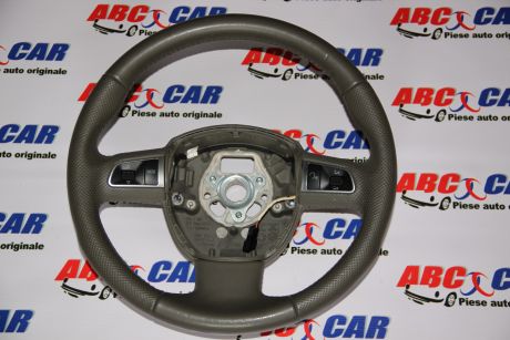 Volan piele cu padele si comenzi Audi Q5 8R 2008-2016 8R0419091G
