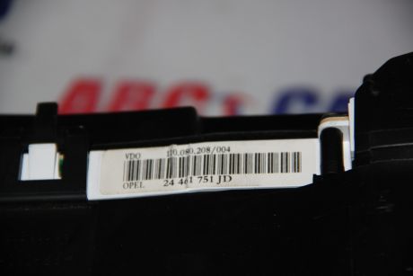 Ceas bord Opel Zafira A 1999-2005 1.6 Benzina 24461751JD