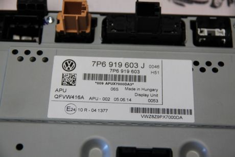 Display navigatie RNS 850 VW Touareg (7P) 2010-2018 7P6919603J