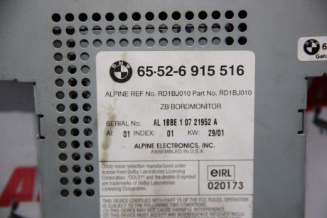 Navigatie BMW X5 E53 1999-2005 65-52-6 915 516