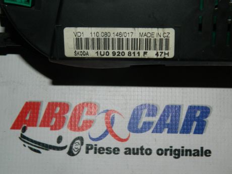 Ceasuri de bord Skoda Octavia 1 (1U2) 1996-2010 1.9 TDI 1U0920811F