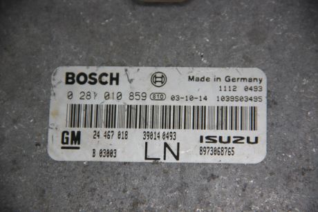 Calculator motor Opel Astra G 1999-2005 1.7 CDTI 24467018LN