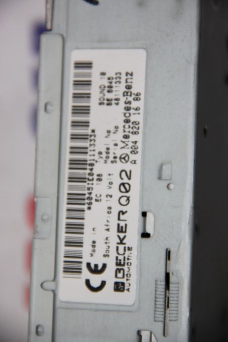 Radio Mercedes Sprinter 1 1995-2006 A0048201686