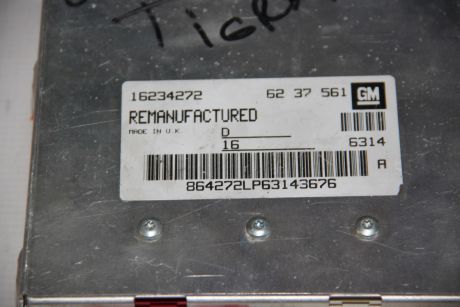 Calculator motor Opel Vectra B 1995-2002 1.6 Benzina 16234272