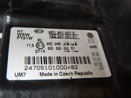 Far stanga VW Polo 6R 2008-2014 6R1941007E