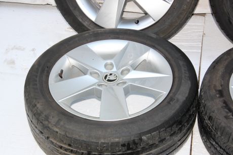Set jante aliaj R16 Skoda Octavia 3 (5E3) 2013-2019 5E0601025H