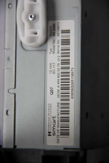 Radio CD Smart Forfour 1 2004-2006 A4548200379