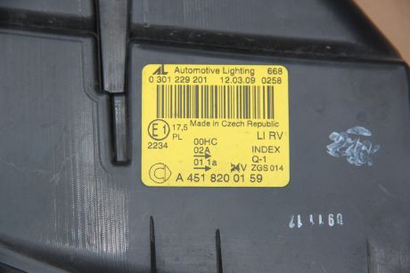 Far stanga Smart Fortwo W451 cabrio 2007-2014 A4518200159