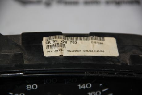Ceas bord Opel Zafira A 1999-2005 1.8 Benzina 16v ER09228762