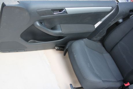 Interior textil negru cu incalzire VW Jetta (1B) 2011-2019