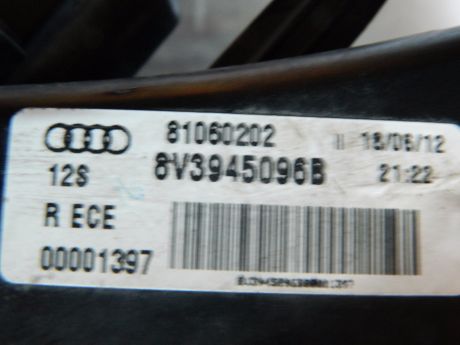 Stop Led dreapta caroserie Audi A3 8V 2012-2017 hatchback 8V3945096B