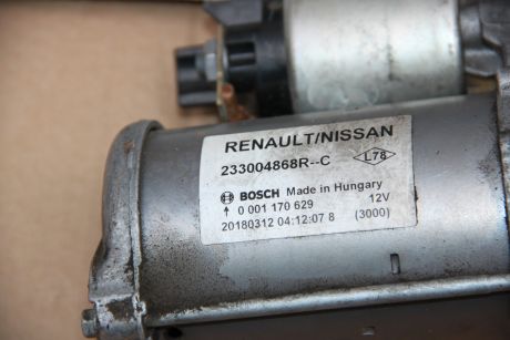 Electromotor Renault Megane 4 2016-prezent 1.5 DCI 233004868R