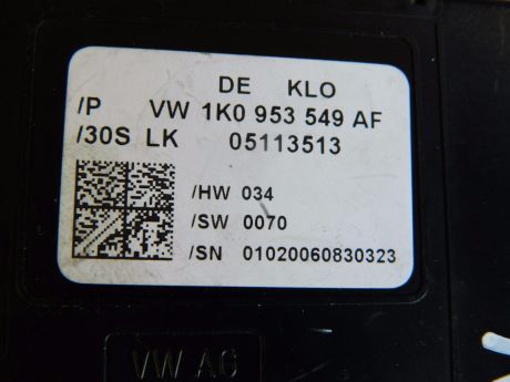 Modul coloana volan VW Touran 1 2003-2009 1K0953549AF