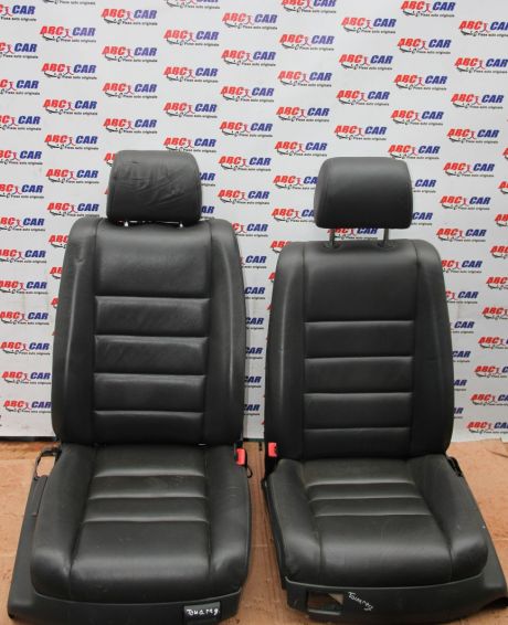 Scaune stanga-dreapta fata din piele VW Touareg (7L) 2003-2010