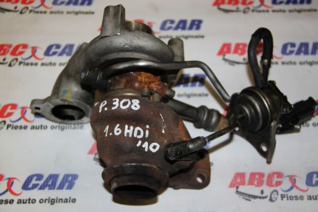 Turbosuflanta Peugeot 308 2007-prezent 1.6 HDI 9673283680