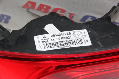 Stop LED dreapta caroserie Renault Kadjar facelift 2018-2022 265504776R