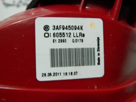 Stop dreapta haion VW Passat B7 combi 2010-2014 Cod: 3AF945094K