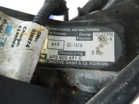 Carlig remorcare electric fara motoras Audi A6 4F C6 2004-2011 avant 4F0800491C