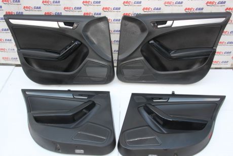 Set tapiterii usi piele Audi A4 B8 8K limuzina 2008-2015 