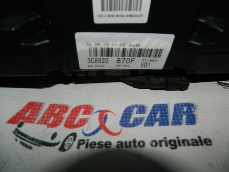 Ceasuri de bord VW Passat CC 2008-2012 2.0 TSI DSG 3C8920870F