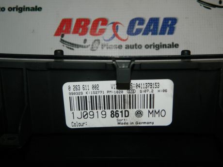 Ceas de bord VW Golf 4 1999-2004 2.0 Benzina 1J0919861D