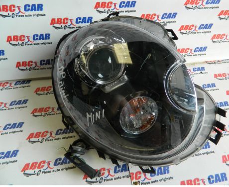 Far dreapta Bi-xenon cu spalator Mini Cooper Clubman R55 2007-2014