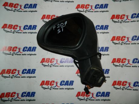 Oglinda stanga electrica cu semnalizare Peugeot 207 2006-2014