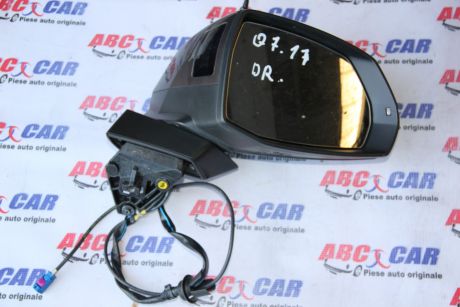 Oglinda dreapta (13 fire) cu camera Audi Q7 4M 2016-prezent