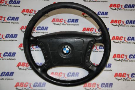 Volan din piele cu comenzi+airbag BMW Seria 5 E39 1998-2004
