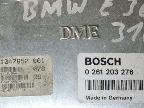 Calculator motor BMW Seria 3 E36 1993-2000 1.6 Benzina 1247852 001