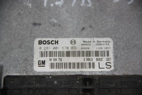 Calculator motor Opel Astra G 1999-2005 1.7 DTI 90589736LS