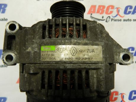 Alternator Renault Kangoo 1 1997-2007 1.4 b 14V 75 Amp 7700422237
