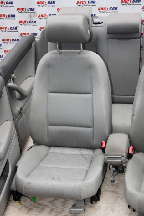 Interior textil gri cu incalzire Audi A4 B7 8E 2005-2008