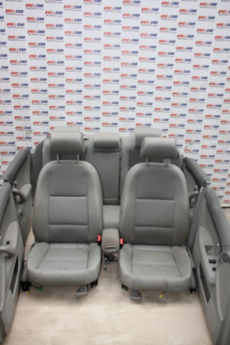 Interior textil gri cu incalzire Audi A4 B7 8E 2005-2008