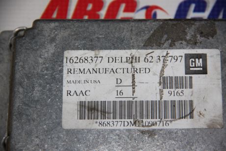 Calculator motor Opel Astra G 1999-2005 1.6 Benzina 6237797