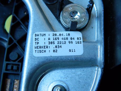 Volan cu comenzi Mercedes A-Class W169 2004-2011 A1694600403