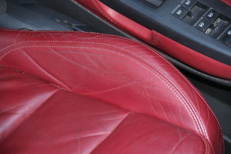 Interior visiniu din piele VW Eos (1F) 2006-2015