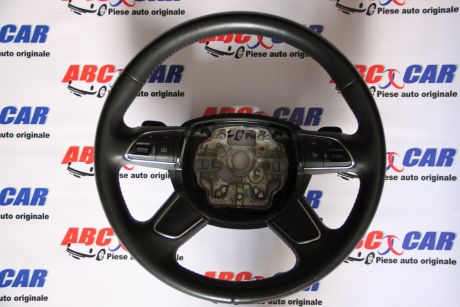 Volan piele cu comenzi Audi A8 D4 4H 2010-2016 4H0419091A