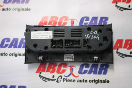 Panou comanda clima Mercedes C-Class W204 2008-2013 A2049006608