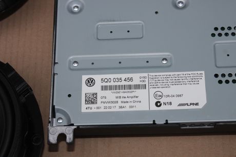 Sistem audio Dynaudio  VW Golf 7 variant 2014-2020 5Q0035456