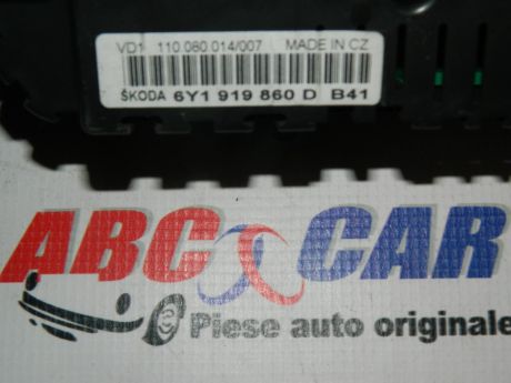 Ceasuri de bord Skoda Fabia 1 (6Y) 2000-2007 1.9 SDI 6Y1919860D