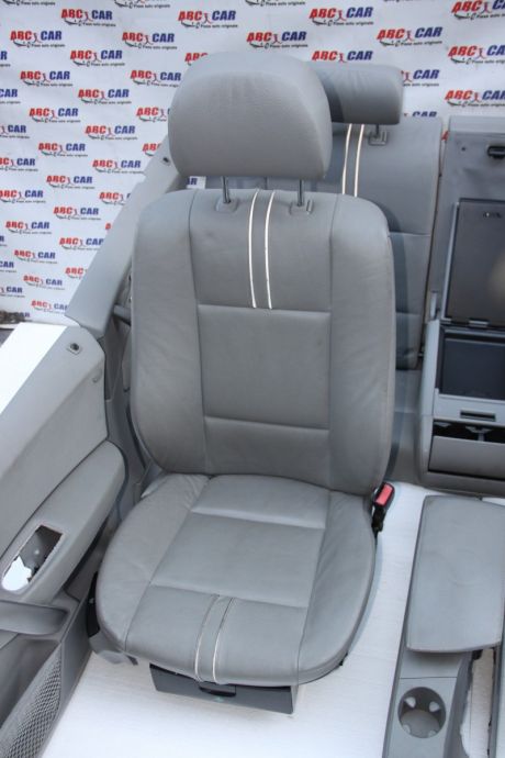 Interior din piele gri cu incalzire BMW X3 E83 2003-2010