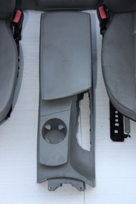 Interior din piele gri cu incalzire BMW X3 E83 2003-2010