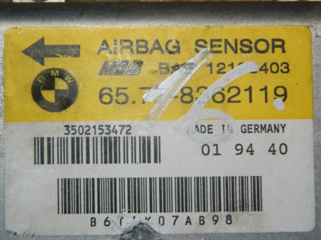 Modul airbag BMW Seria 5 E39 1998-2004 6577-8362119