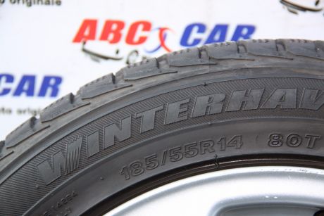 Set jante aliaj TITAN R14 Firestone VW Golf 3 1991-1998