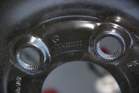 Roata rezerva ingusta R17 Mercedes E-Class W212 ET39, 4.00BX17H2 2010-2015 2124000002