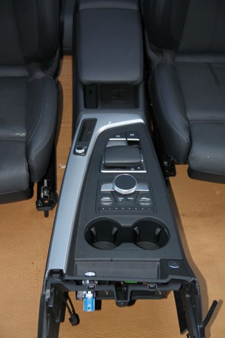 Interior din piele neagra Audi A5 (F5) sportback 2016-2024