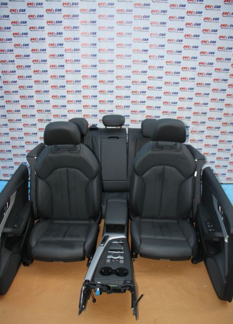 Interior din piele neagra Audi A5 (F5) sportback 2016-2024