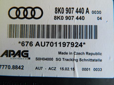 Modul ACC Audi TT 8J 2006-2014 8K0907440A